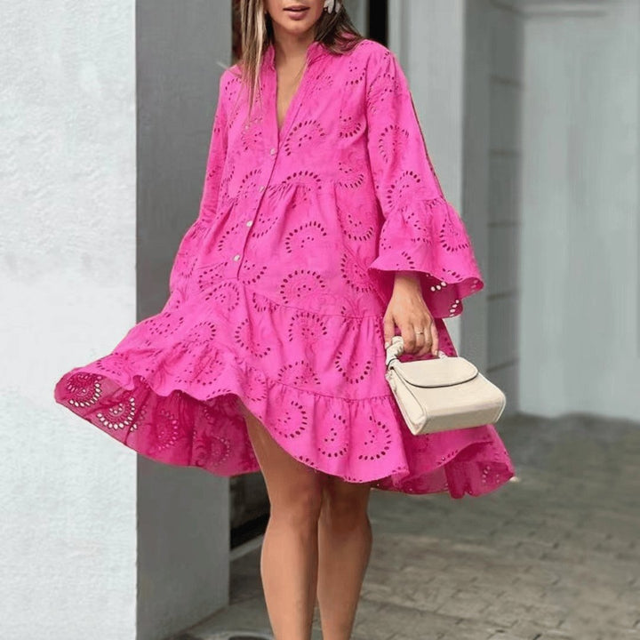 Esmeralda™ - Klänning med Broderier - Stil i Stockholm