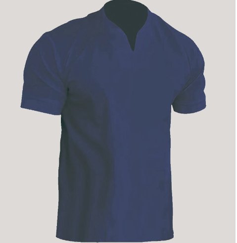 Fitness-T-shirt med Tajt V-Ringning för Män - Stil i Stockholm