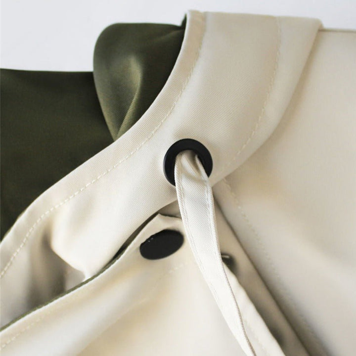 Trenchcoat med Flera Lager - Stil i Stockholm