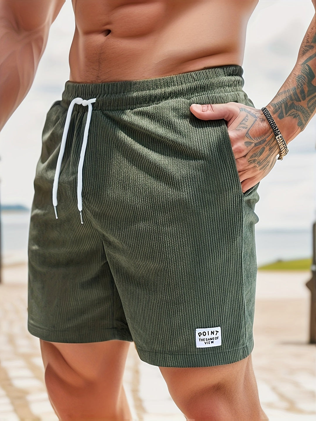 Lucas™ - Shorts i Korduroy