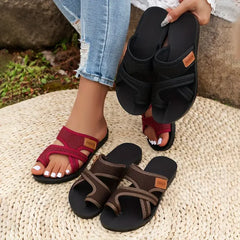 Casie™ - Perforierte Mesh-Sandalen zum Hineinschlüpfen