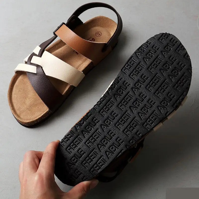 Gabby™ - Premium Ortopediska Sandaler i Läder