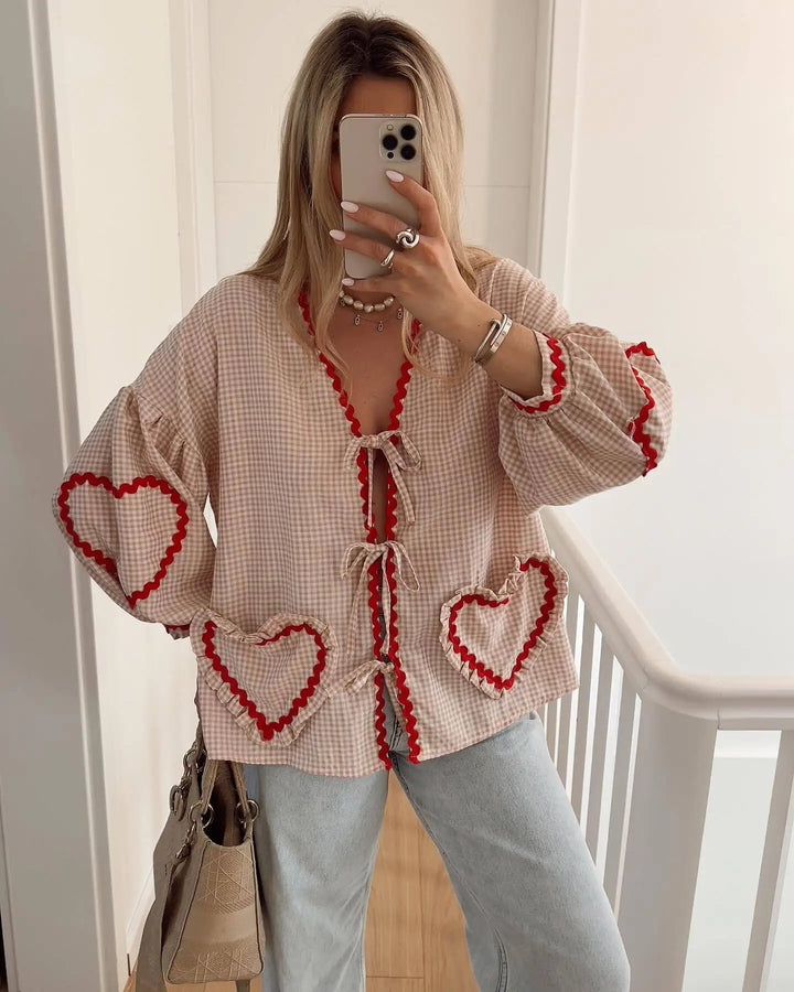 Ivy™ - Topp med Hjärtdesign