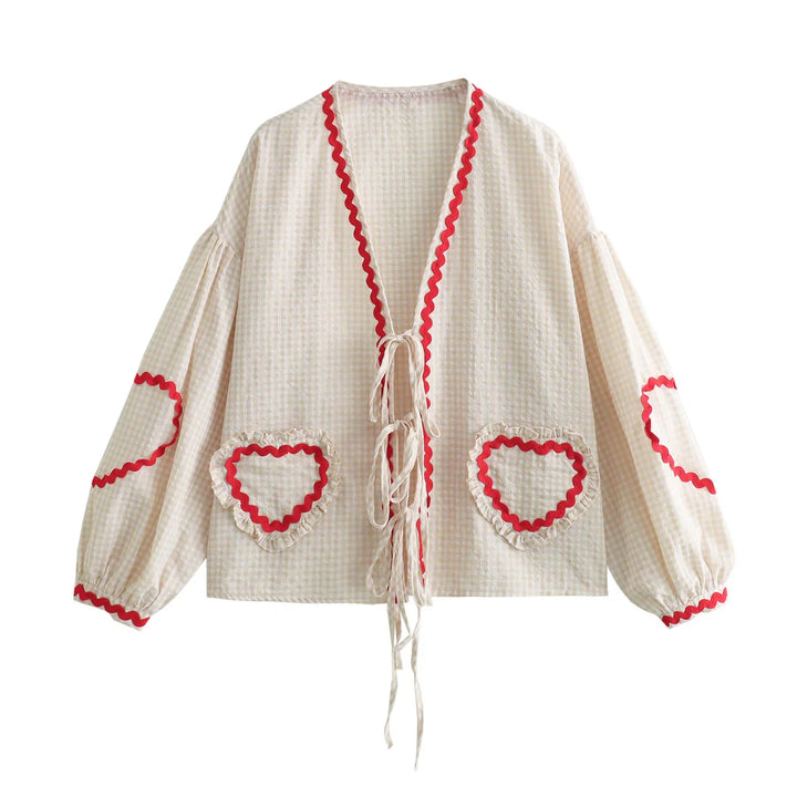 Ivy™ - Topp med Hjärtdesign