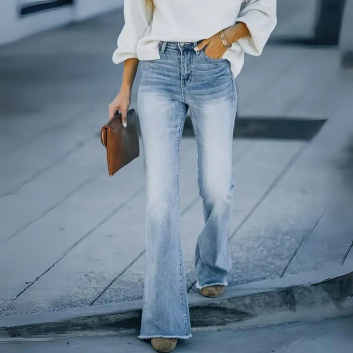 Boho Jeans med stretch - Stil i Stockholm