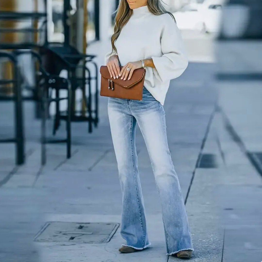 Boho Jeans med stretch - Stil i Stockholm