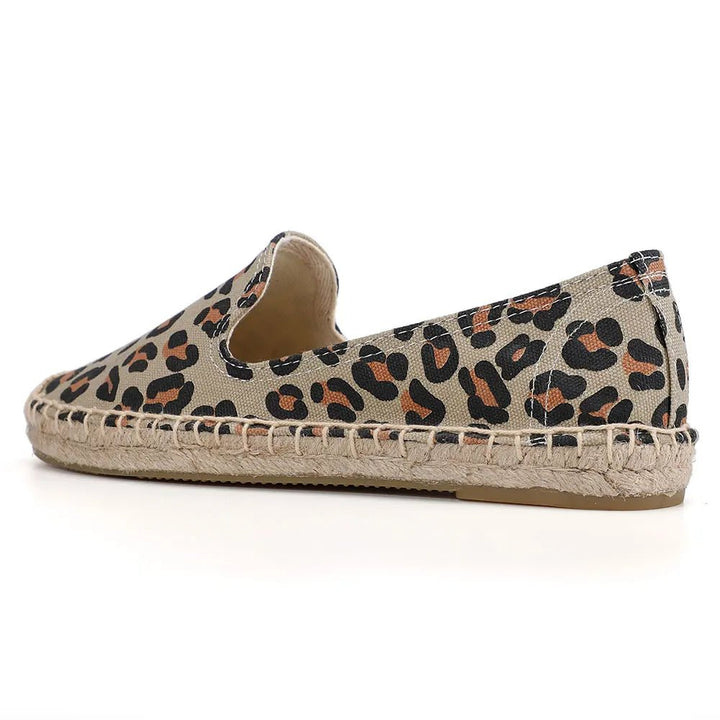 Espadriller Leopard Loafers för Kvinnor - Stil i Stockholm