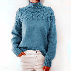 Sara™ - Rollkragenpullover Gestrickt