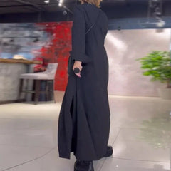 Marie™ - Lockeres Maxikleid mit Seitenschlitzen