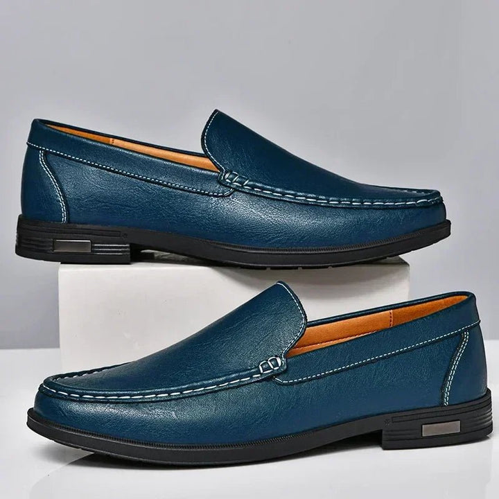 Valdemir™ - Slip On-Loafers i Läder - Stil i Stockholm